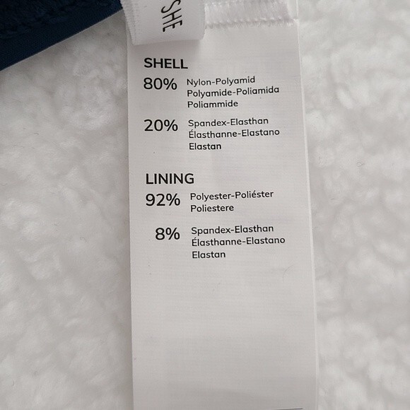 Cupshe Blue Ruffle Tankini Set NWT Tank Top and Bikini Swimsuit  Sz Small - Picture 15 of 16